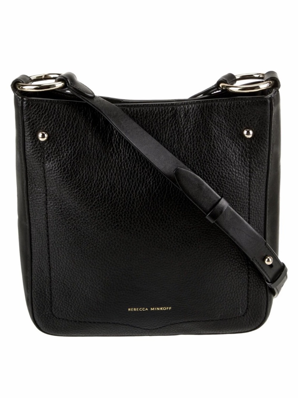 Rebecca Minkoff Jody Convertible Black Leather Hobo Bag